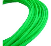 Cable Tidy Sleeve 3.0MM 4MM 6MM 8MM 10MM 12MM 16MM Flat Sleeves Braided Expandable Cable Wire Snakeskin Sleeving For Home Office Use(UV green,6MM,20 Meters)