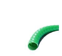 Cable Tidy Sleeve, Cable Management 1/2/5Meters 8mm 10mm Line Organizer Pipe Protection Flexible Spiral Wrap Winding Cable Wire Protector Sleeve Cover Tube(Green,ID 12mm,2 Meters)