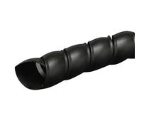 Cable Tidy Sleeve, Cable Management 1/3/5Meters 10mm/16mm Wire Protector Cable Sleeve Cover Tube Line Organizer Pipe Protection Flexible Spiral Wrap Winding(Black,10mm,3.0m)