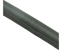 Cable Tidy Sleeve, Cable Management 1/5m Self Closing PET Expandable Braided Sleeve Self-Closed Cable Organiser Insulated Wrap Close Sleeved Protecter(Green,3.0mm,5 Meters)