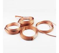 Cable Tidy Sleeve, Cable Management 10M 2/4/6/8/10mm Flat Tinned Copper Braid Sleeve Screening Tubular Cable DIY(Copper,2mm)