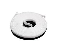 Cable Tidy Sleeve, Cable Management 10M PET Expandable Braided Cable Sleeve Insulation Wire Protecting Nylon Sheathing2 4 6 8 10mm(White,2mm)