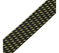 Cable Tidy Sleeve Expandable Cable Sleeve 2mm ~ 40mm Tight Braided High Density Hardness Insulate Line Protect Wire Wrap Gland Sheath For Home Office Use(Black Gold,6mm)