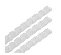 Cable Tidy Sleeve Spiral Cable Wrap, Cable Wire Spiral Wrap 8-20mm Multicolor 2 meters(White,20MM-2M)