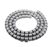 Cable Tidy Sleeve Spiral Cable Wrap, Spiral Cable Management Sleeve 1 meter Multicolor 8mm-42mm(Grey,42mm x 1 meter)