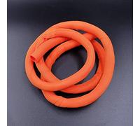 Cable Tidy Sleeves, 1m Orange Cable Sleeve Self Closing PET Braided Expandable Auto Line Management Overlaps Flexible Loom Split Pipe Tube Wire Wrap Protect