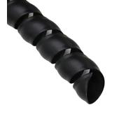Cable Tidy Tube, Spiral Cable Wrap Multicolor 8mm-30mm Diameter 2-10m(Black ID 30mm,5 meters)