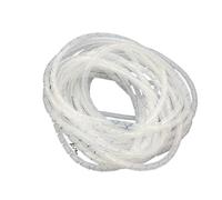 cable tidy, Winding Pipe Sheath 4mm to 30mm Spiral Wrapping Organizer Wires Wrap Sleeve Computer Cable Management Tube Protection Line Bundle(White,4mm 25 Meter)