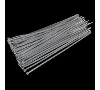 Cable Tie 300 x 4.4mm Silver Pack of 100