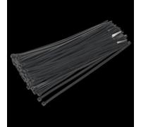 Sealey CT30048P100 300 x 4.8mm Black Cable Tie, Pack of 100
