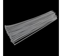 Cable Tie 380 x 4.4mm Silver Pack of 100
