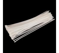 Sealey White Cable Ties 380mm 4.8mm