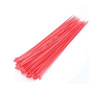 Cable Tie Buckle, 100PCS 3 X 100-200mm 4x150/200 Multicolour Cable Wire Zip Ties Self Locking Nylon Tie(Pink,3x100mm)