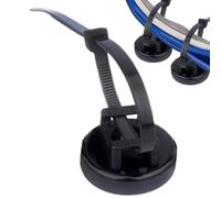 Cable Tie Holder - Wire Clips and Cable Ties Supports, Compact for Cable Management in the Workshop, Garden, Tool House, Study, Cellar and Work Spaces