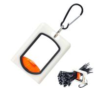 Cable Tie Organizer,Square Zip Tie Organizer Holder | Rugged Design Cable Tie Storage Tool for Organizing Things at Home, Camping Trip, and Traveling