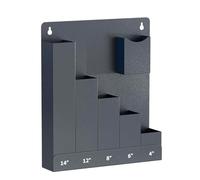 Cable Tie , Storage Shelf System, Wall Mount with Multiple Pockets, Garage Holder with Quick Assembly, Supply, Space Saving 11.81 x 13.78 Inches for Installers, Workshop