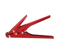 Cable Tie Tool with Red 45 Steel Wire Cutting Quick Release Cable Tie Gun, Suitable for Nylon Strap with 2.4-9mm, Time and Labor Saving
