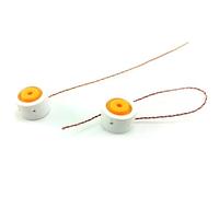 Cable Ties, 100pc Reusable Cable Ties Electric Meter Security Seals Individually Numbered with 12 cm Copper Wires