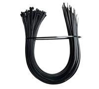 Cable Ties, 100PCS Black Plastic Cable Ties 450mm×4.8mm, Heavy Duty Strong Nylon Premium Self Locking 17.72 inch/45cm, Extra Long Zip Tie Wraps for Tidy Wires Workshop Home & Garden