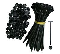 Cable Ties 20/50/100pcs Nylon Universal Cable Tie Buckle Plastic Flanges Zipper Straps Heavy Duty Self-Locking Bracket Clamping Bands Car(50 Packs)