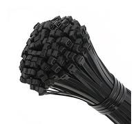 Cable Ties, 250 Pack 12" Premium Tie Wraps Heavy Duty Self Locking Nylon Zip Ties Perfect for PC Cable Management Bicycle Accessories DIY Home Organization(Schwarz