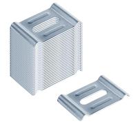 Cable Ties - 30 Pieces Cable Runner Fasteners, Cable Clips for Cable and Wire - for Ceiling Walls Indoor Outdoor Home Office Garage Workshop Construction Industry
