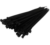 Cable Ties 4.8mm x 200mm BLACK - pack of 100