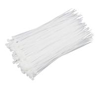 Cable Ties, 500 Pcs Self-Locked Nylon Cable Tie Plastic Wire Zip Ties Sets Fixed Binding Electric Wrap(White,3.6x300mm)