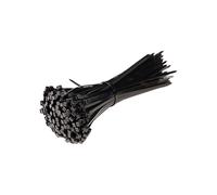 Cable Ties, 500 Pcs Self-Locked Nylon Cable Tie Plastic Wire Zip Ties Sets Fixed Binding Electric Wrap(Black,2.5x100mm)