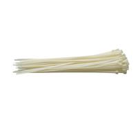 Cable Ties, 7.6 x 400mm, White (Pack of 100)