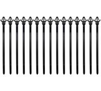 Cable Ties Black Set Of 15 Car Cable Ties Abs Plastic 13 Cm Long Durable design