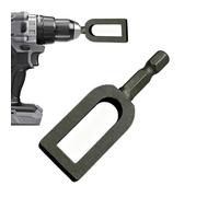 Cable Ties for Drill, Hex Cable Processing Attachment | Wire Twist Bit for Installing Pipe Chain Link Networks Ranch Engineering