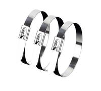Cable Ties, Metal Stainless Steel Cable Tie 4.6X200/7.9X300, Flange, Wire, Fastening Strap, Cargo Strap20PCS(7.9x400)