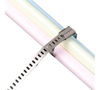 Cable Ties New Stainless Steel Cable Ties Heavy Duty Self-Locking Metal Fastening Loops Wrap Strap High Temperature Resistant Stepped Zip Management(5x300mm,80PCS)