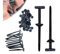 Cable Ties, Nylon Universal Cable Tie Buckle, 100Pcs Heavy Duty Self-Locking Nylons Zip Ties Holder, Multipurpose Plastic Cable Ties Tool (30Pcs)