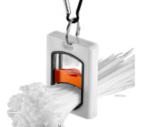 Cable Ties Organizer: zip tie storage tool that in the dark, 8 x 6 x 1.5 cm, reusable cable keeper, tidy arrangement of AC control