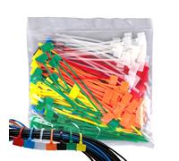 Cable Ties - Pack of 250 Self-Locking Multifunctional Organizers | Nylon Cable Ties for Cable Storage | For Network, Data Center, Industrial, Home, Office, School, Classroom and