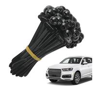 Cable Ties - PP, Black Heavy Load Ties, Anti-Loosening Buckle Design | Secure Fastening Cable Organizer, for Car Cav for Car Trunks, Vei