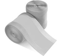 Cable Ties Protective Rope Cover Floor Cable Protector Cable Management 4 Inches Width x 10 Feet Length - Black Only (Grey, 20 Feet)