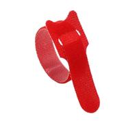 Cable Ties Releasable Cable Ties Plastics Fastening Reusable Cable Tie Straps Nylon Wrap Zip Bundle Bandage Tie for Home Office(Red,150mm x 50Pcs)