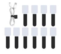 Cable Ties Reusable 10 Pieces Adjustable Straps
