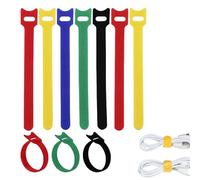Cable Ties Reusable Hook and Loop Straps Cable Tie Cabble Straps Cable Management Multi-Purpose Reusable Cable for Attaching Taxi Cables Dr