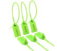 Cable Ties, Reusable Nylon Self-Locking Cable Ties Security Seals 250mm Multicolor Pack of 100/500/1000(Grün,500)