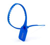 Cable Ties,Security tag Numbered Pull Ties Secure Anti-Tamper Seals (1000pcs X Blue)