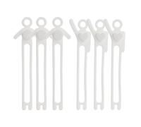 Cable Ties - Ties' Zip Cable Organizer | 6x Silicone Tie Wraps | Tie Zip Management Heavy Wire Cord | Electronic Charging Ties | Bundle Wire Calculations by F