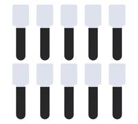 Cable Ties with Fastening, Reusable Strong Bands, Pack of 10, Cable for Cable Management - for Family and Friends, Home, Office, Kitchen, Workshop, Indoor Under the Desk