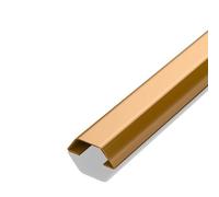 Cable Trunking Cable Cover Management， Stainless Steel Cable Raceway Cover 1M for Floor Ceiling Corner Multicolor Multiple Sizes(Yellow,4)