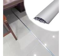 cable trunking, Half Round Cable Hider Floor, For Home/Workshop/Corner/Warehouse(W 56mm/2.2in,3 pcs)
