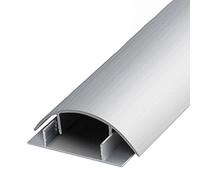 Cable Trunking Kit, Corner Wire Hider, Aluminium Cable Duct, Half Round Speaker Wire Hider, Cable Raceway Management for Home Office(3#)