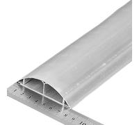 Cable Trunking Kit, Corner Wire Hider,Aluminium Duct,Half Round Self-Adhesive Management For Home Office(3#)(8#)